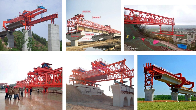 High Performance Highway 800t Girder Crane Install Launcher