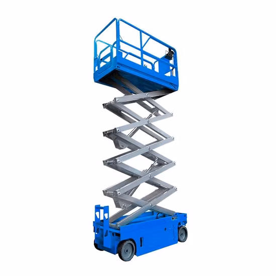 4m 6m 8m 10m 12m 14m Aerial Work Platform Hydraulic Small Mini Scissor Man Lift Mobile Battery Powered Electric Self Propelled Scissor Lift Price for Sale