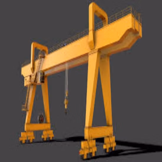 SGS/ISO 20 T 30 T 50 t Schwerlast-Allgemeine Baumaschinen Außenlager Schwerer tragbarer Containerkai Doppelträger-Windenwagen-Portalkran