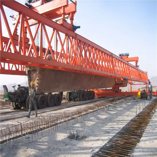 Beton 260t Highway Railway Bridge Beam Launcher Crane Preis für die Trägermontage